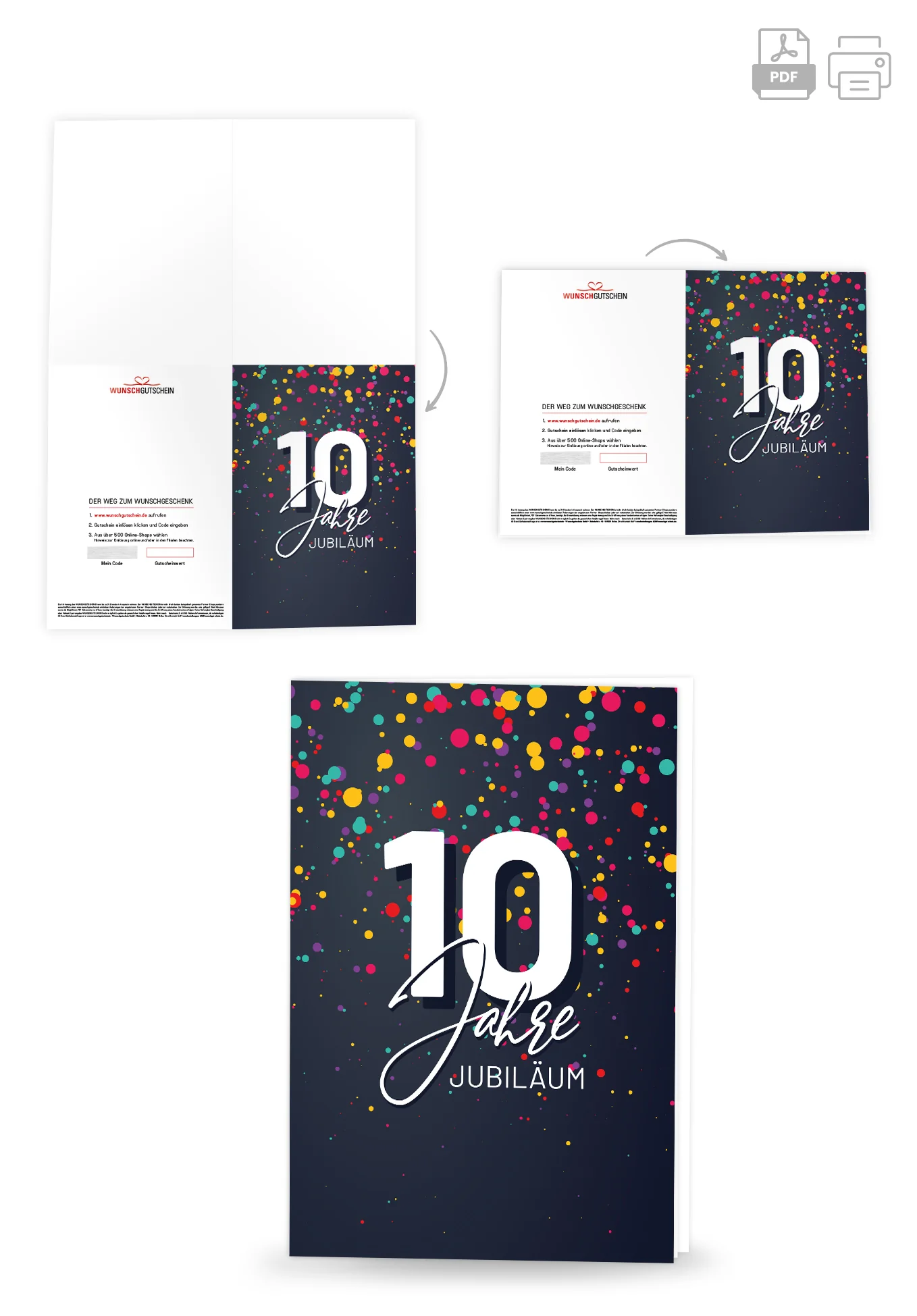 10 Jahre Jubiläum - Konfetti - Image 4