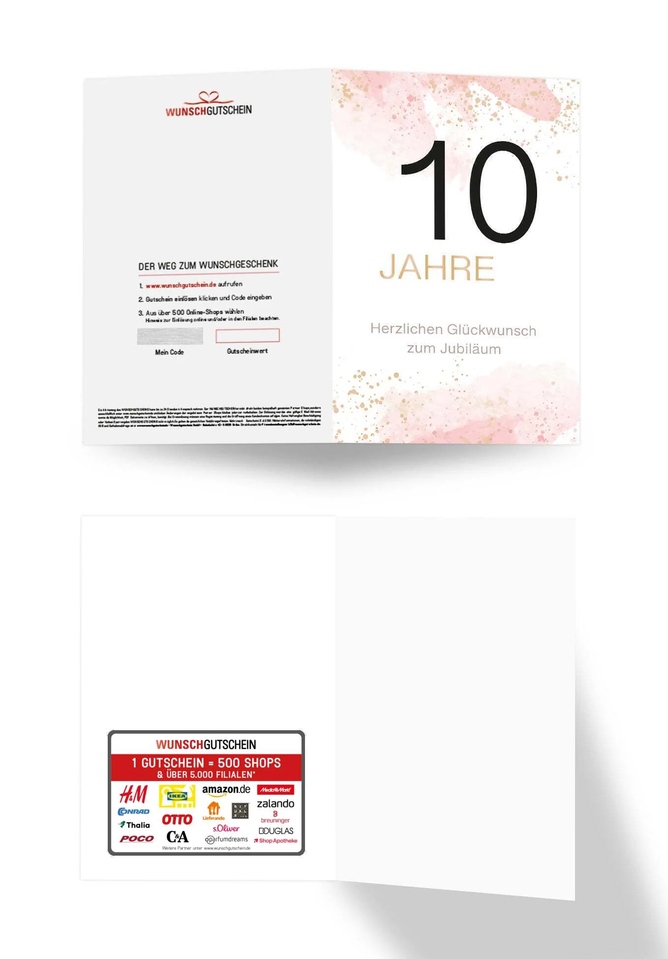 10 Jahre Jubiläum - Rosa Gold - Image 3