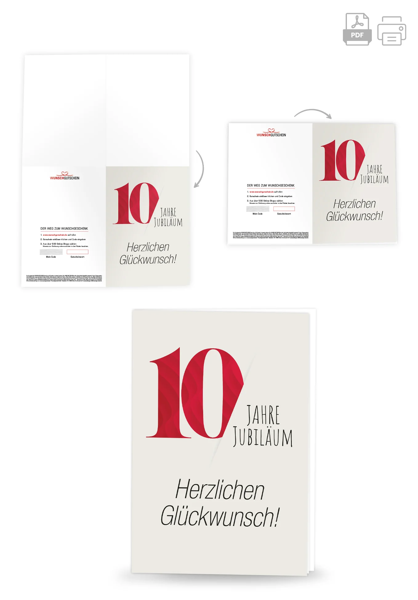 10 Jahre Jubiläum - Rot - Image 4