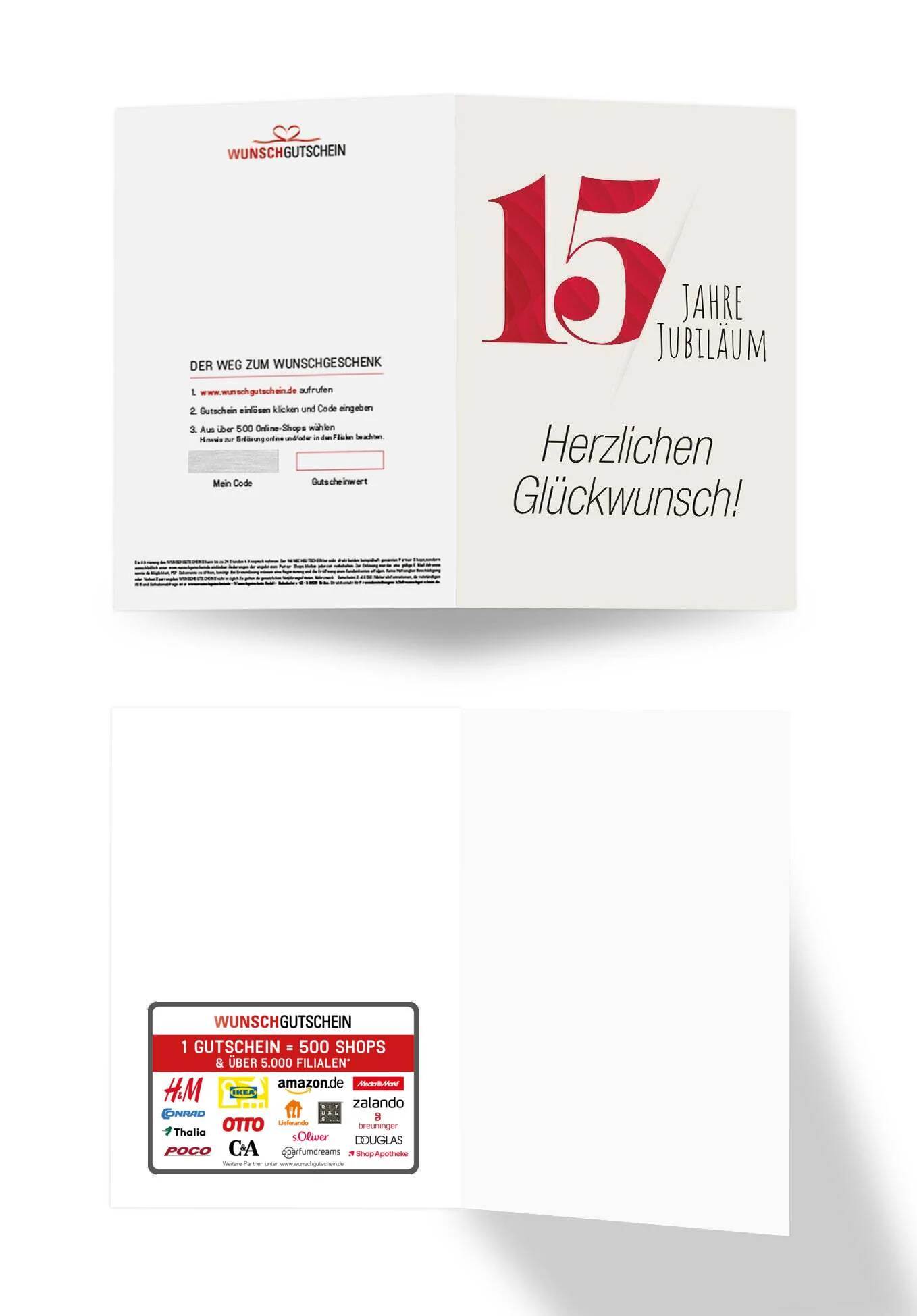 15 Jahre Jubiläum - Rot - Image 3