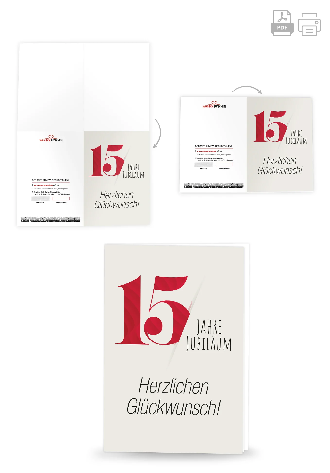 15 Jahre Jubiläum - Rot - Image 4