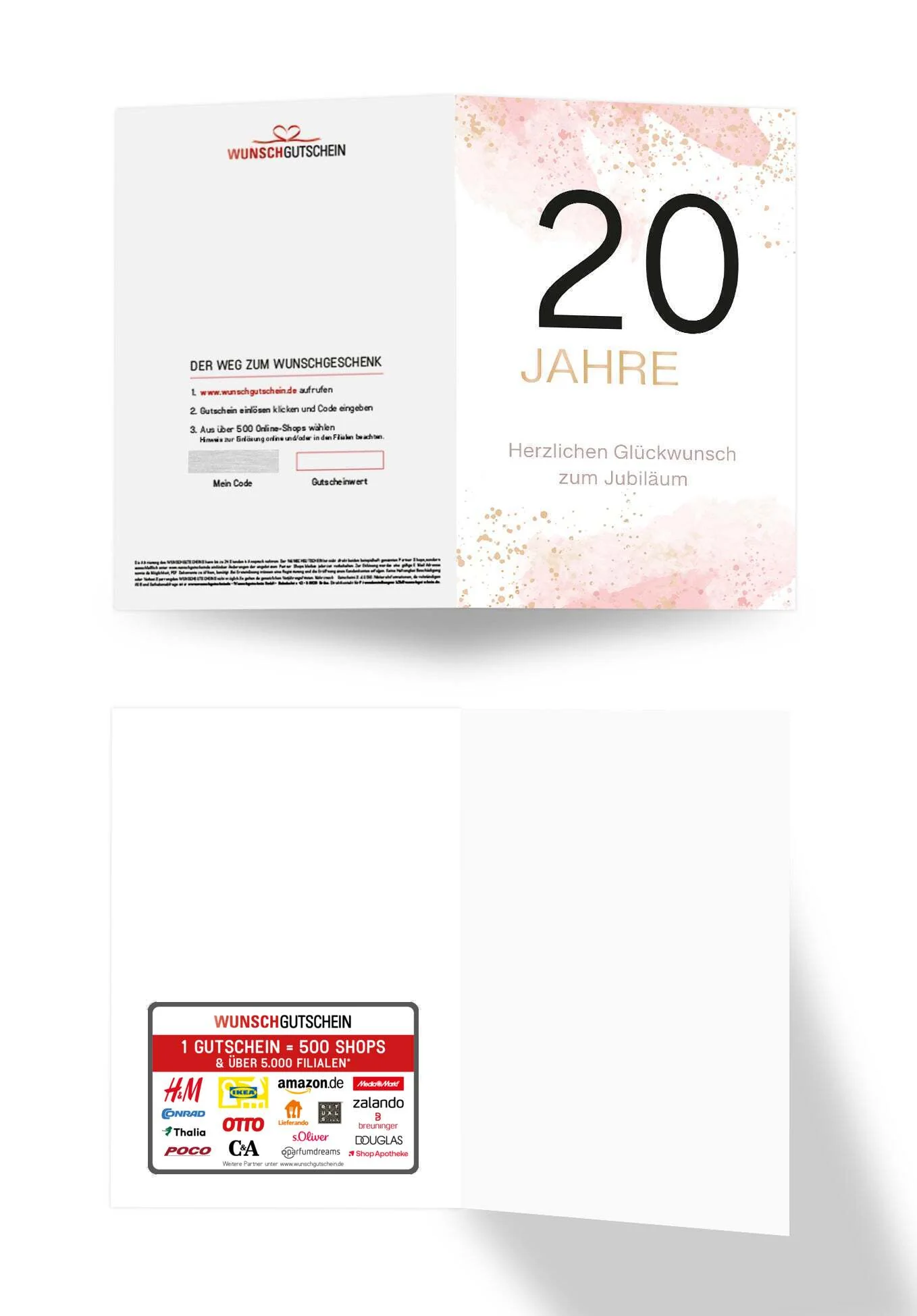 20 Jahre Jubiläum - Rosa Gold - Image 3
