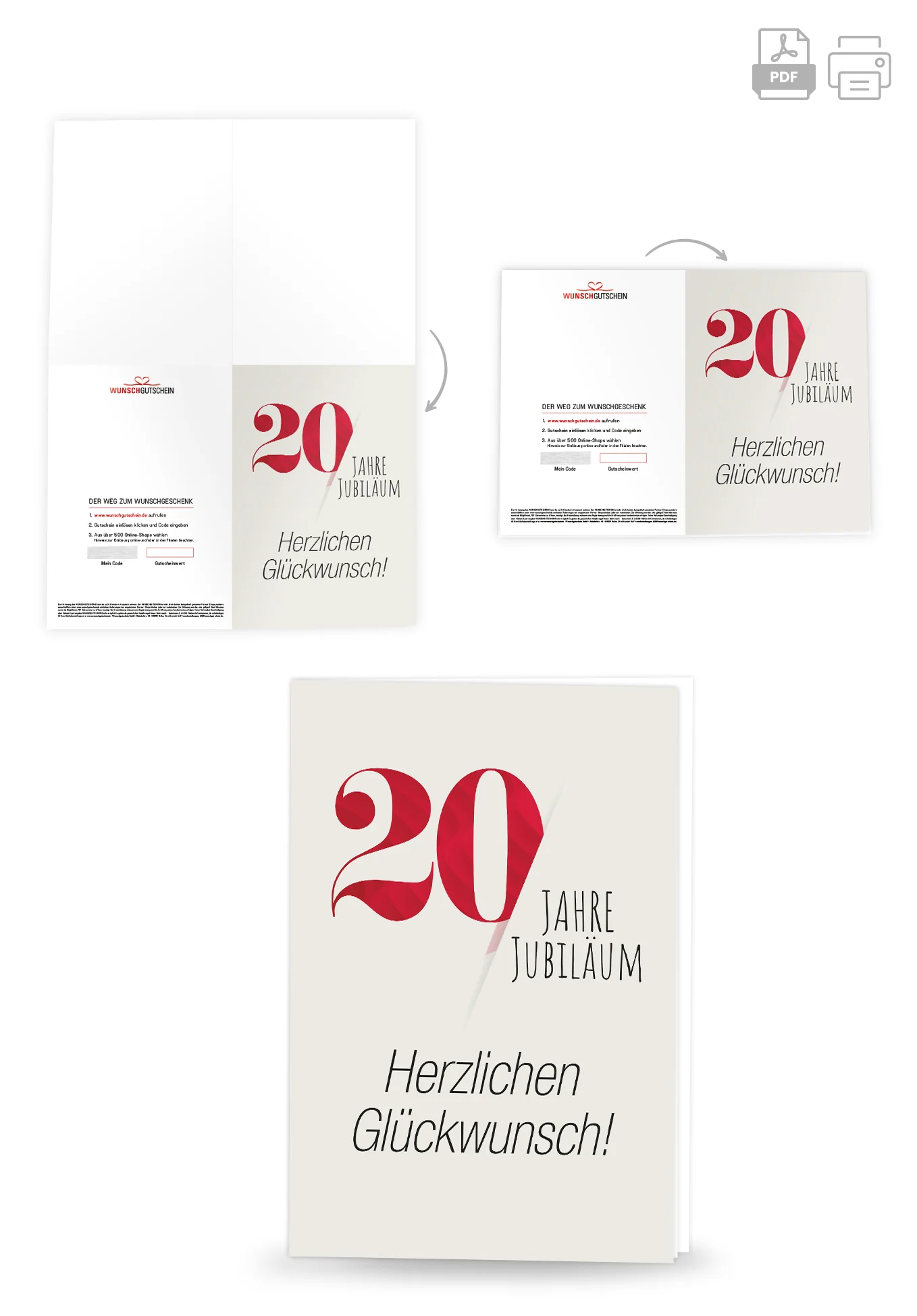 20 Jahre Jubiläum - Rot - Image 4