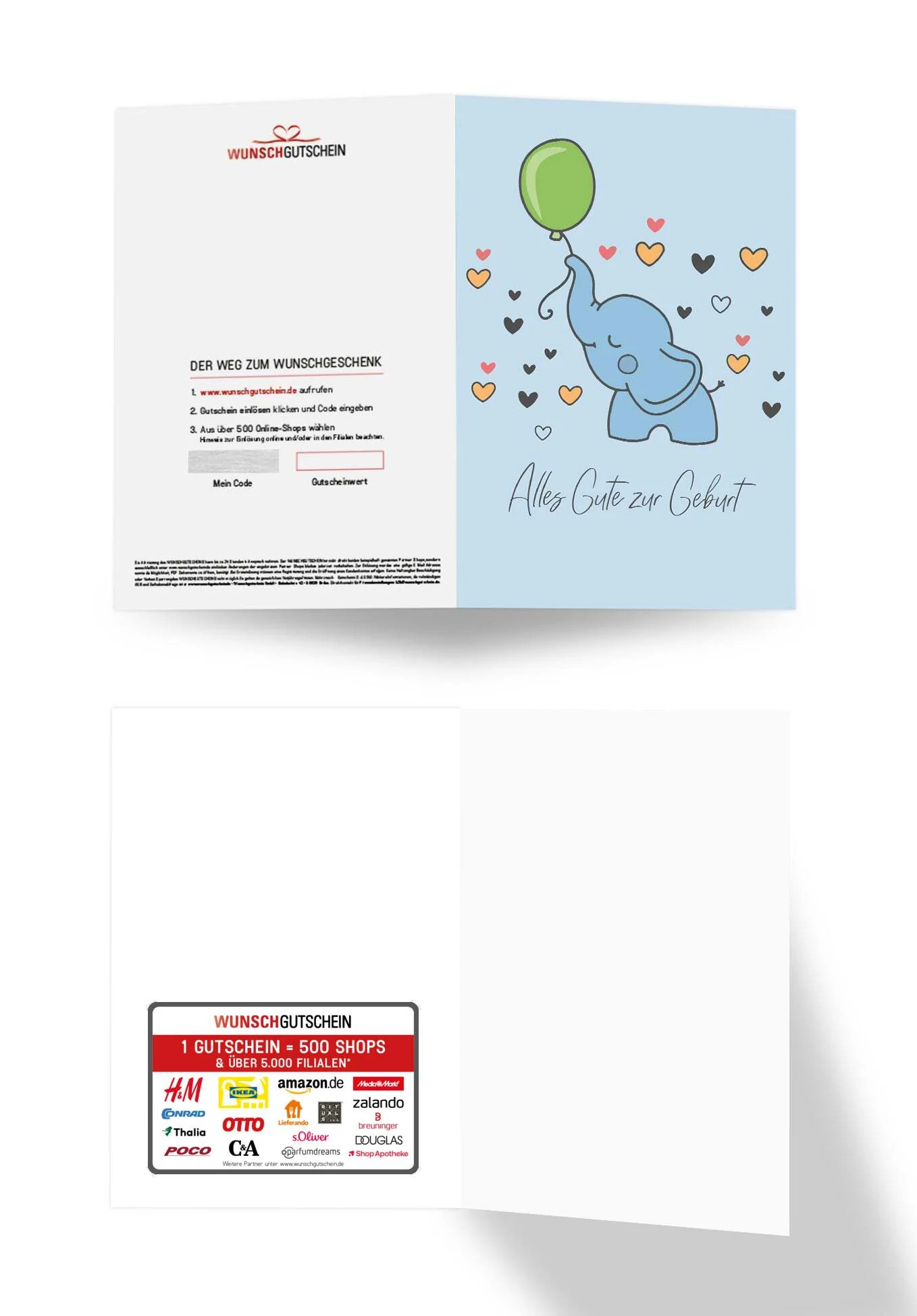 Alles Gute Geburt - Elefant - Image 3