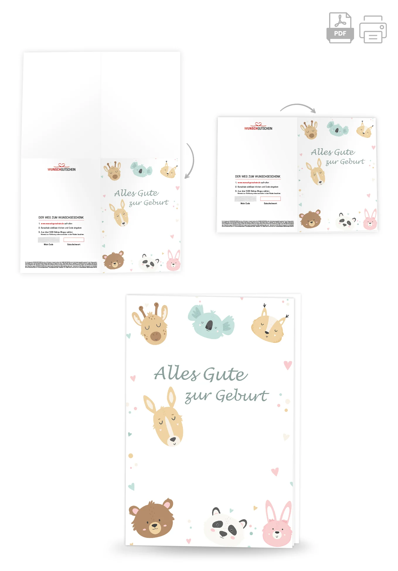 Alles Gute Geburt - Tiere - Image 4