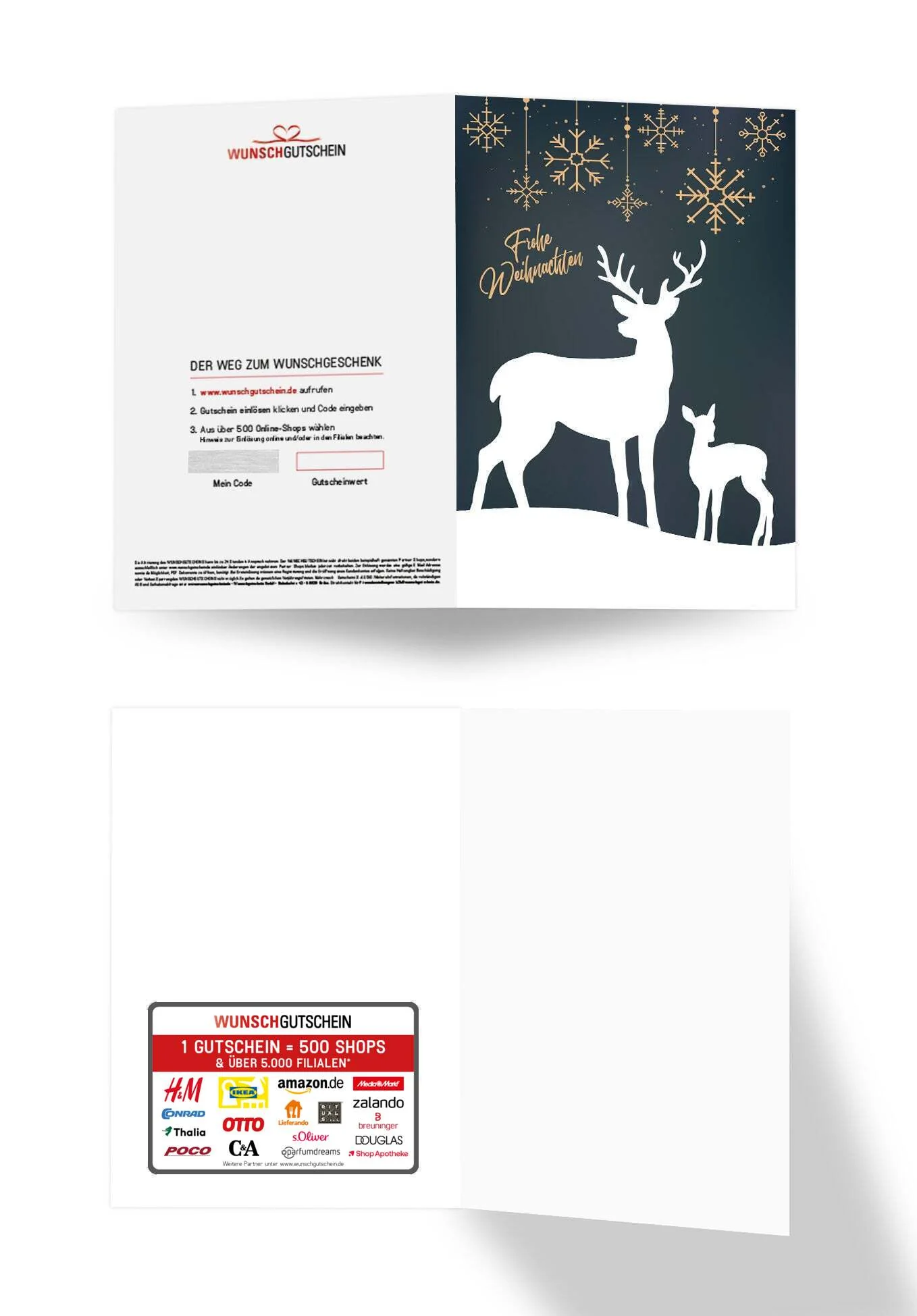 Frohe Weihnachten - Rentier - Image 3