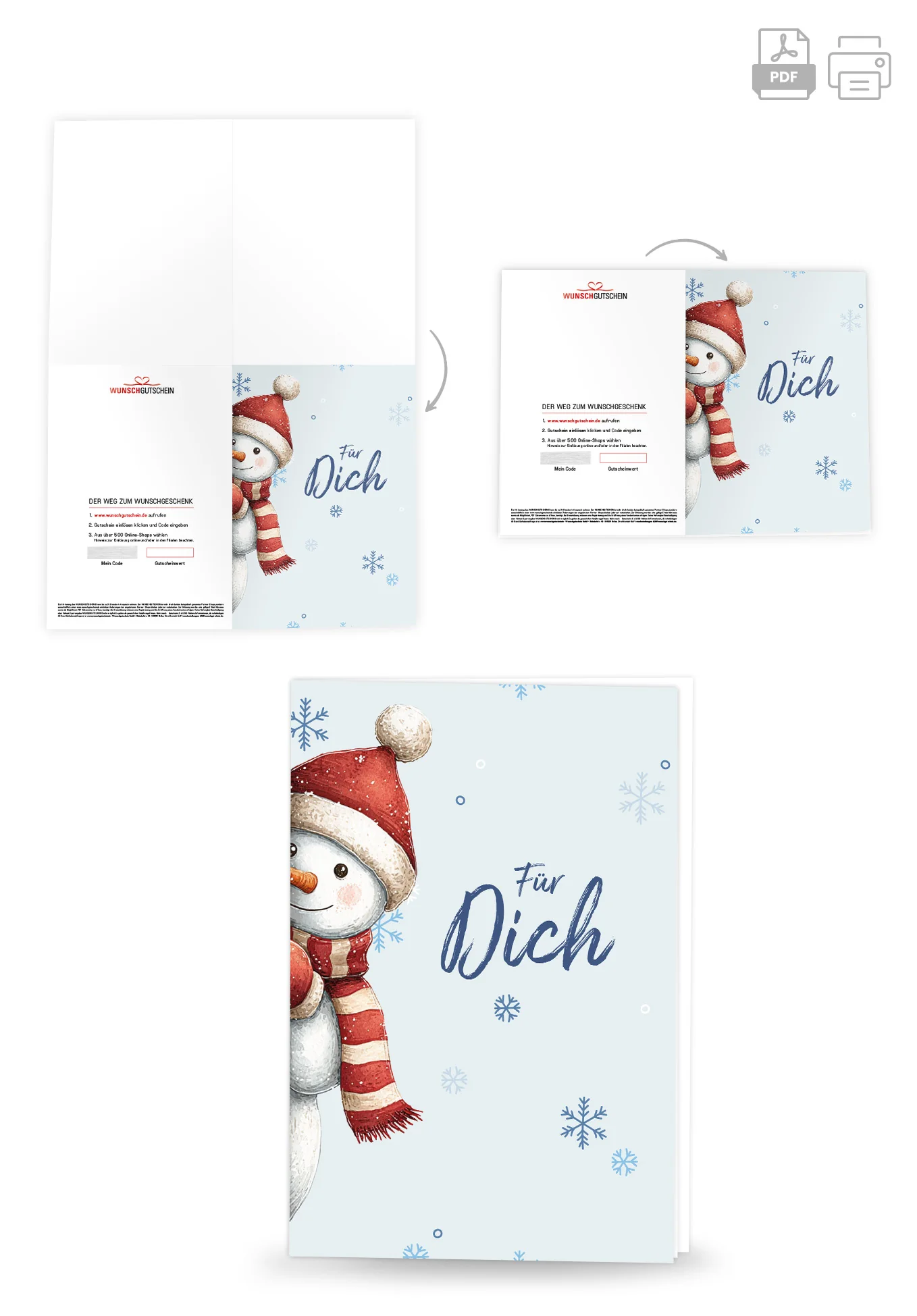 Für Dich - Schneemann - Image 4