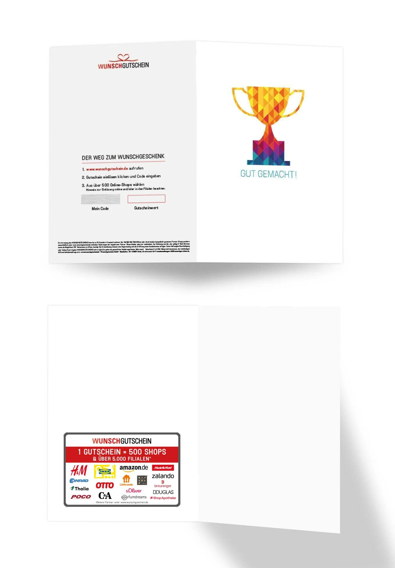 Gut gemacht - Pokal Bunt - Image 3