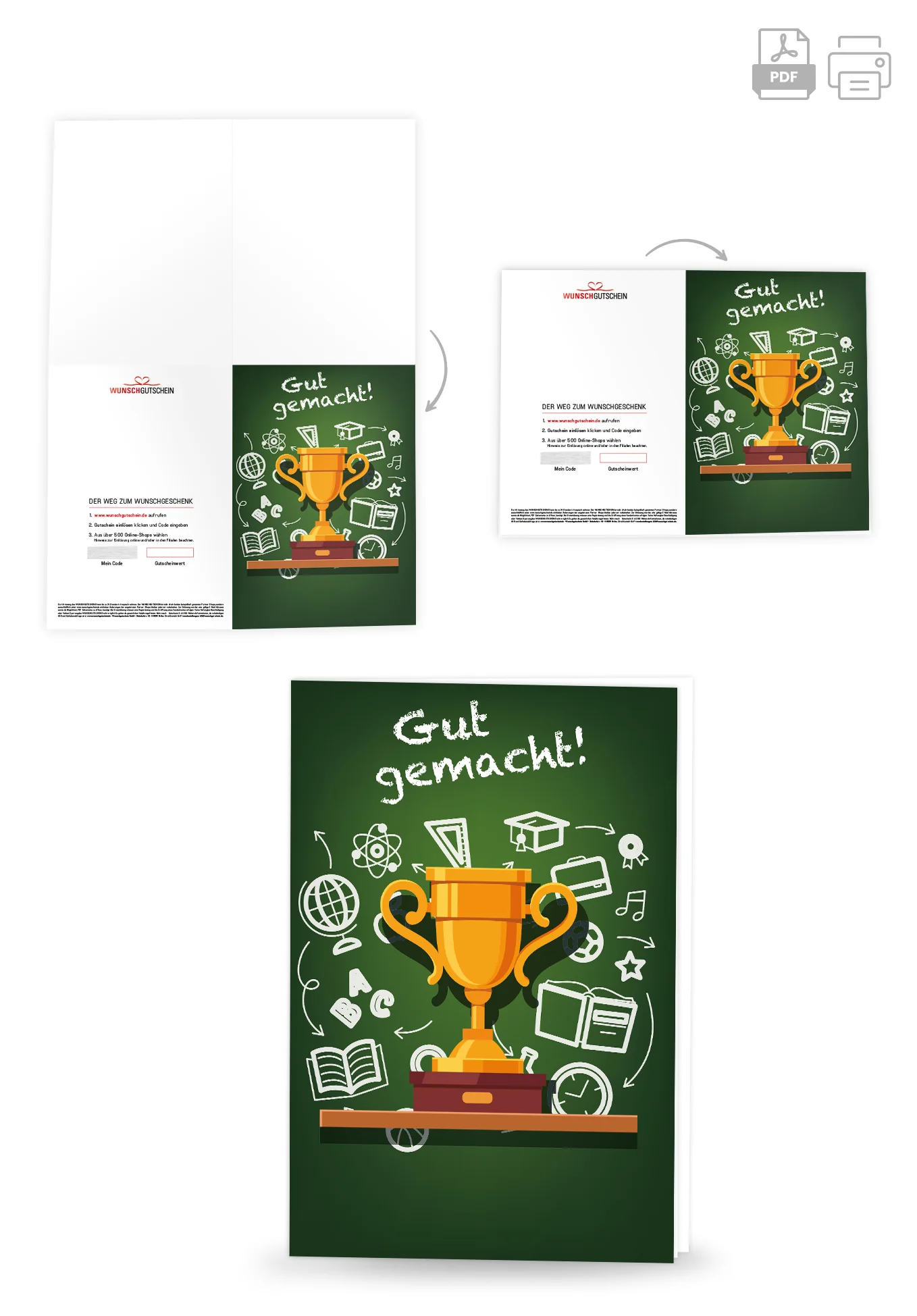 Gut gemacht - Pokal Tafel - Image 4