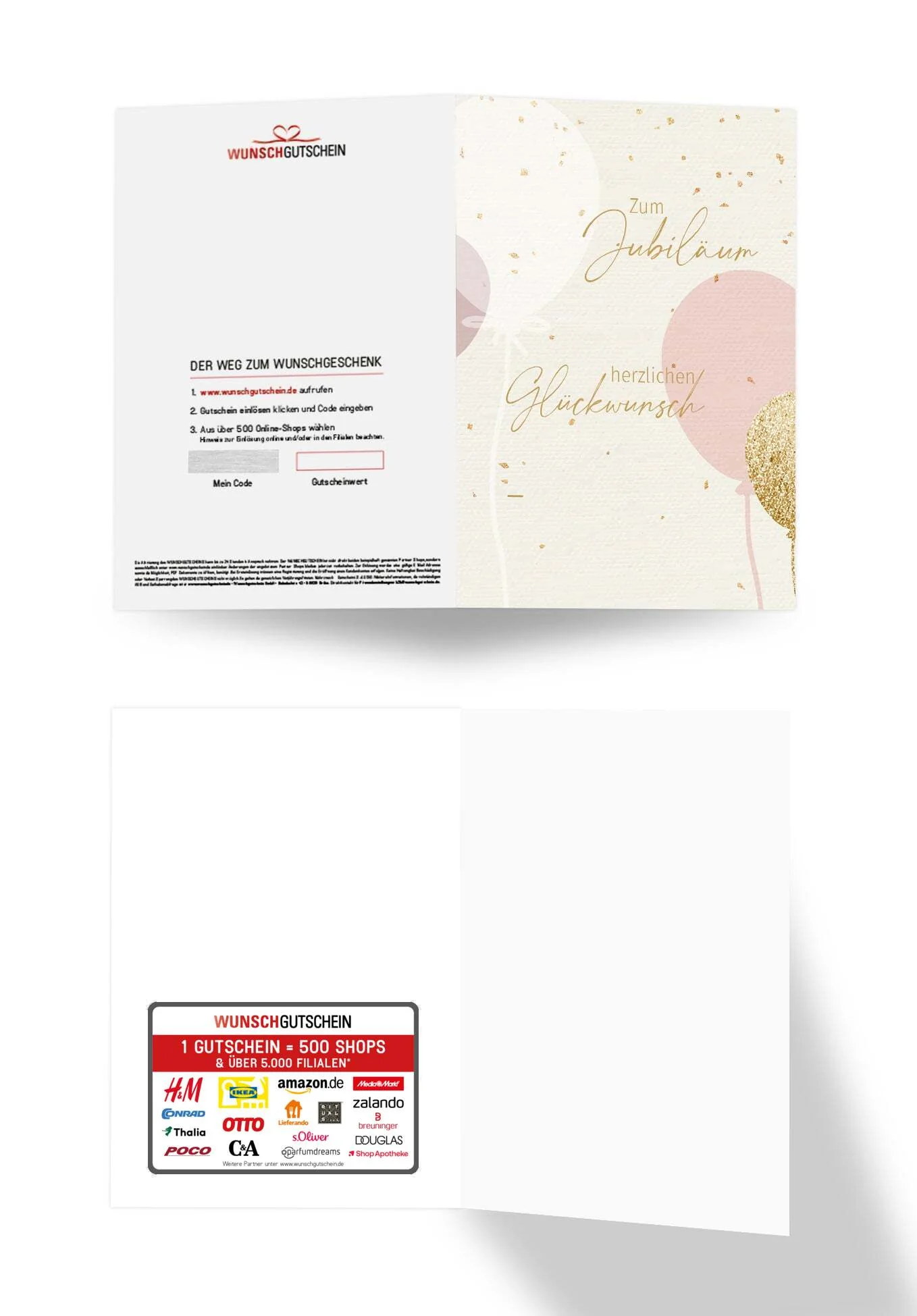 Jubiläum - Ballons Rosa - Image 3