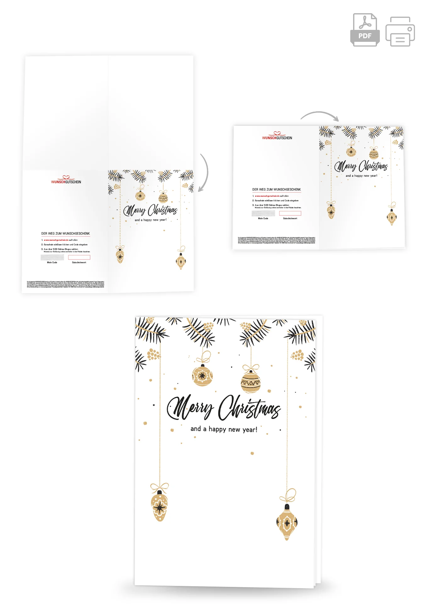 Merry Christmas - Christbaumkugel - Image 4