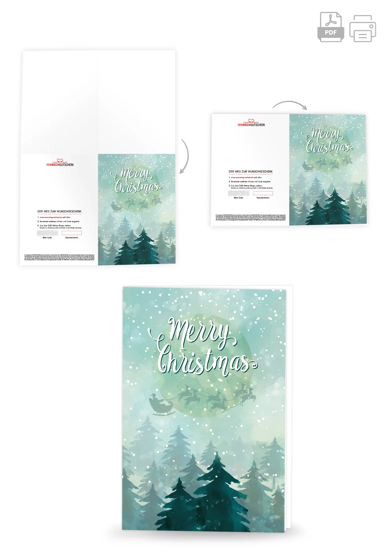 Merry Christmas - Grün - Image 4