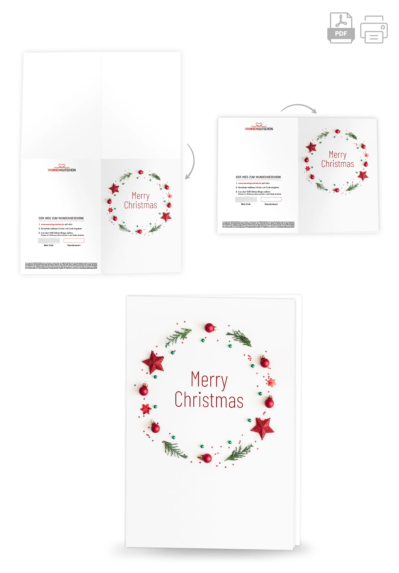 Merry Christmas - Kranz - Image 4