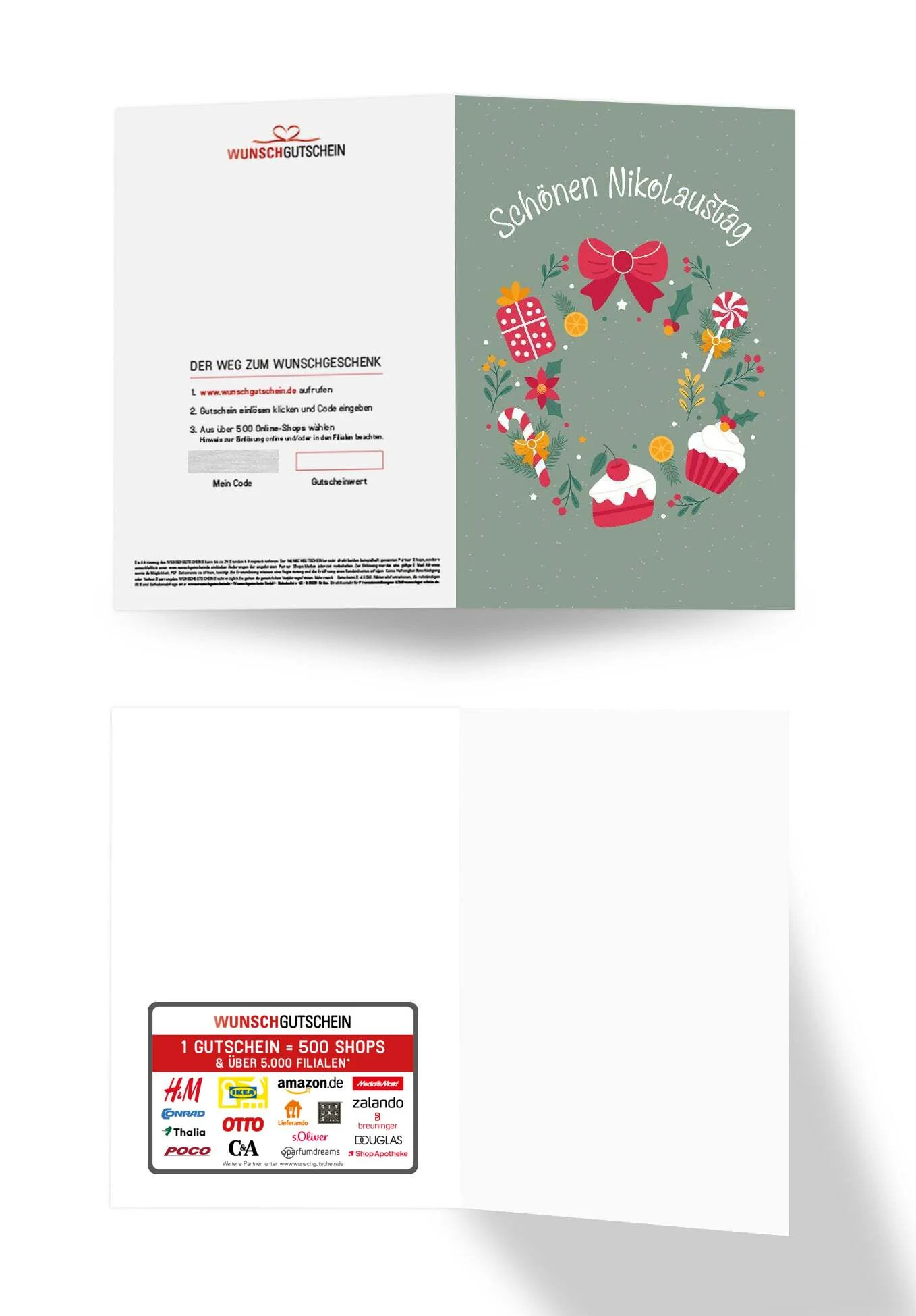 Schönen Nikolaustag - Kranz Süßigkeiten - Image 3