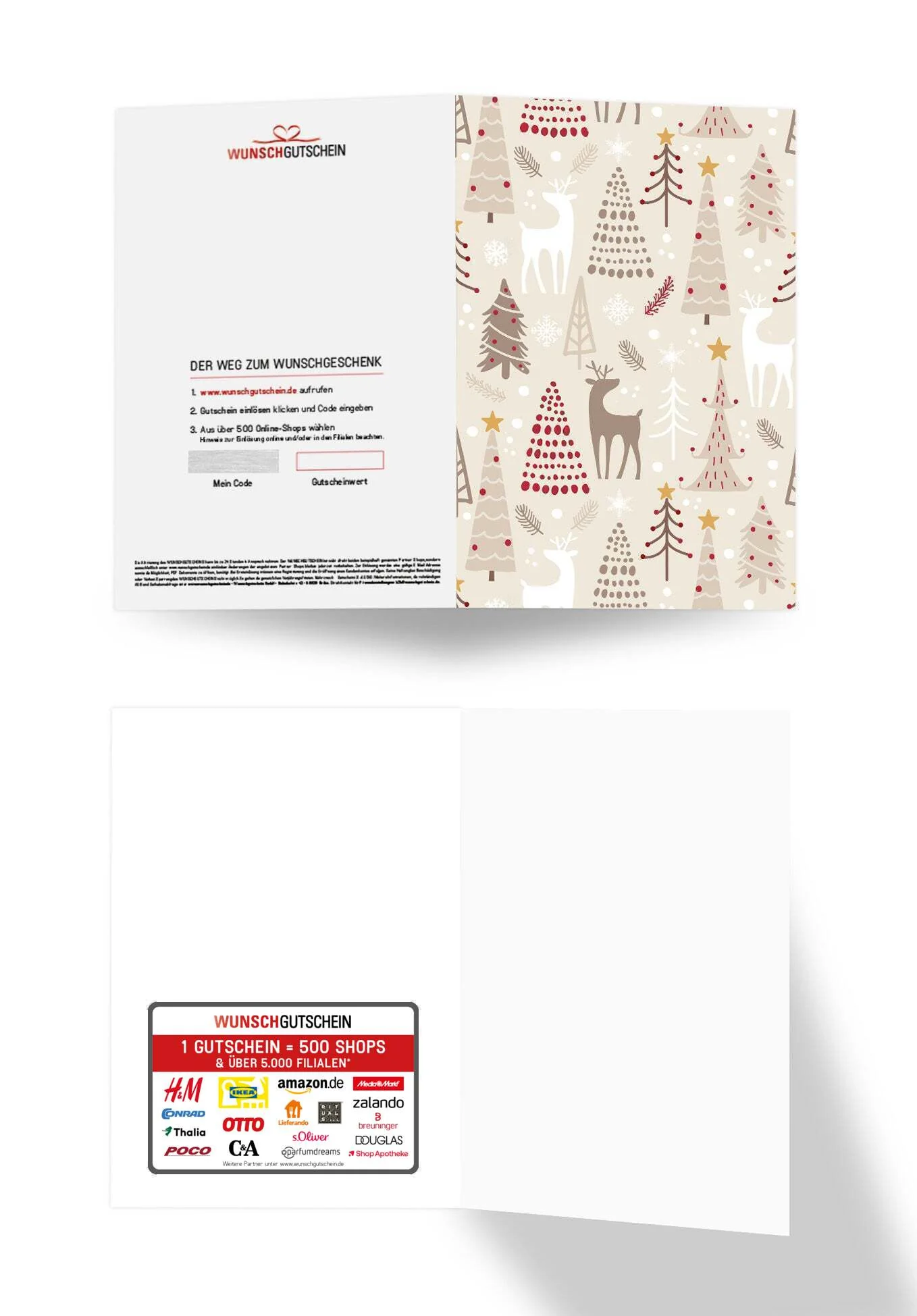 Weihnachtsbäume Beige - Image 3