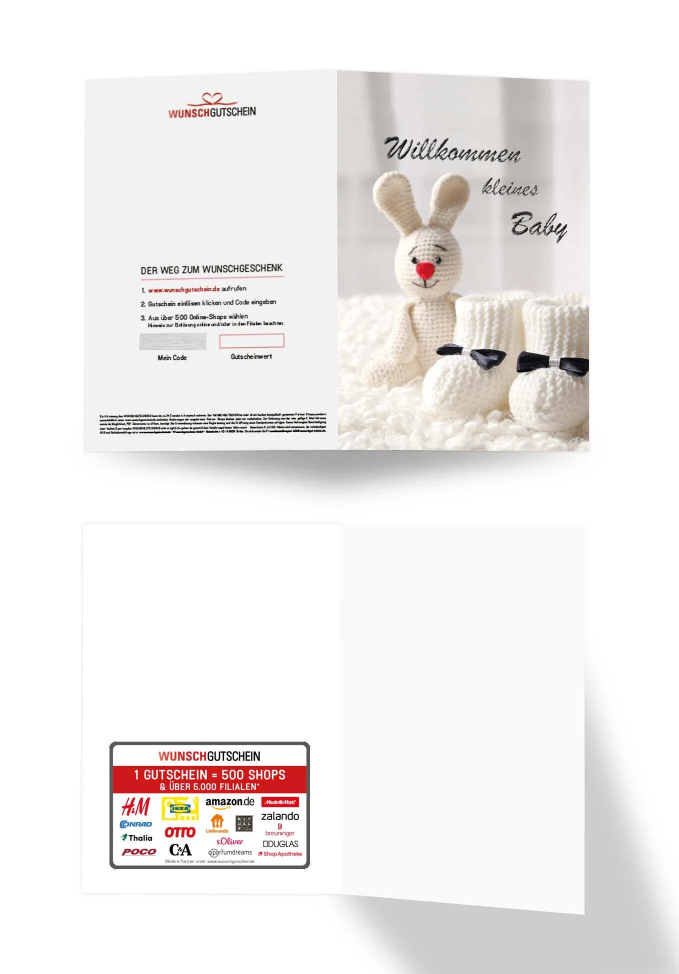 Willkommen kleines Baby - Hase - Image 3